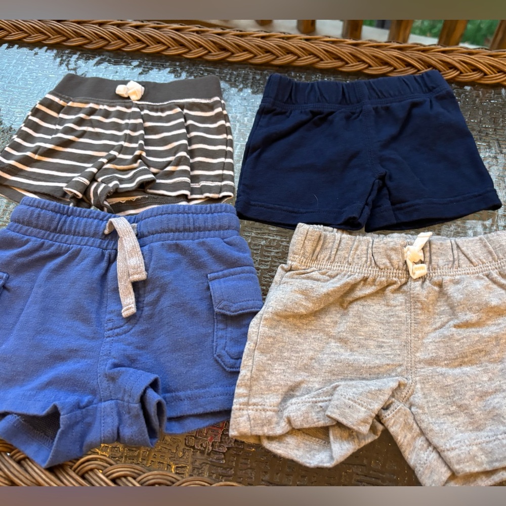 bundle of baby boy shorts size 3 months